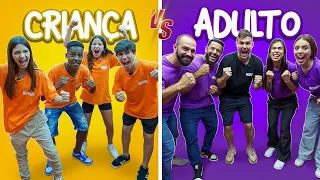 QUARTO DAS CRIANÇAS VS QUARTO DOS ADULTOS!!