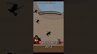 EVOLUTION OF FANCY PANTS (2005-2017)