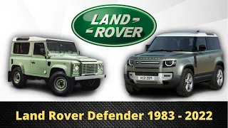 Land Rover Defender Evolution (1983 - 2022) | Land Rover Defender Then And Now