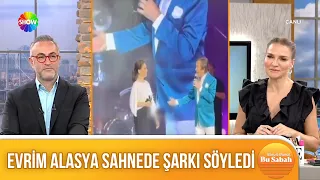 Evrim Alasya, Erol Evgin sahnesine konuk oldu