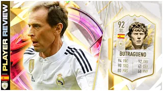 PRIME ICON EMILIO BUTRAGUENO PLAYER REVIEW - FIFA 22 ULTIMATE TEAM - WORTH DOUBLE THE MID????!!!!