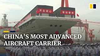 What is known about the Fujian, China’s first home-designed aircraft carrier