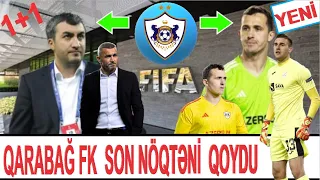 QARABAĞ FK QAPIÇI PROBLEMİNİ HƏLL ETDİ. QARABAĞ RƏSMİ AÇIQLAMA.TRANSFER MÜQAVİLƏSİ -ANDREY LUNYEV