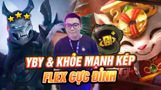 TOP 1 SERVER VIỆT YBY1 OUT TRÌNH LOBBY VỚI NÂNG CẤP KHỎE MẠNH KÉP CÙNG ĐỘI HÌNH REROLL 2 VÀNG 3 SAO