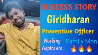 CGL 2020 SUCCESS STORY - Working Aspirant ( Preventive Officer) in Tamil