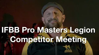 IFBB Pro Masters Competitor Meeting