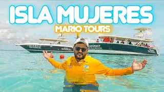 🇲🇽 ISLA MUJERES MARIO TOURS $550MXN O $35USD 🌎SALIENDO DE CANCÚN, BARATO Y BUENO, QUE HACER.