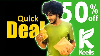 Keells | මොකක්ද මේ රැට දෙන 50% 🤑| Quick Deal | @Keells_SL #keells  | Saniru Kahatapitiya | Vlog #04