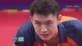 精彩回放Full Match：桂晨凯 Gui Chenkai—习胜 Xi Sheng | 乒乓球男团小组赛陕西—湖北第3场 | Table Tennis Men's Team Group Match