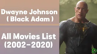 Dwayne Johnson The Rock Movies List (2002-2020)