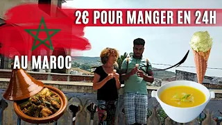 21-MANGER EN 24H POUR 2 EURO AU MAROC