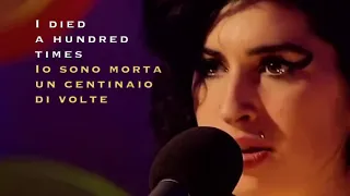 Amy Winehouse -  Back to Black - Live 2006 (Lyrics on Screen) (Traduzione Italiana)