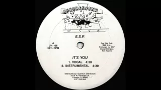 E.S.P. - It's You (1986)