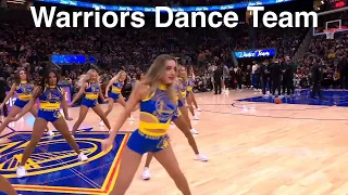 Warriors Dance Team (Golden State Warriors Dancers) - NBA Dancers - 3/12/2022  dance performance