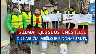 Iš Žemaitėjės suostėnės Telšē mėšlas nukeliavo į Vilnių ir grįžo atgal