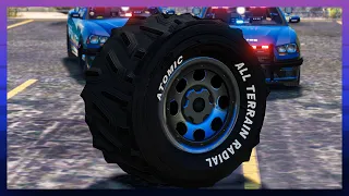 GTA 5 Roleplay | Annoying COPS with TYRES! #710 | RedlineRP