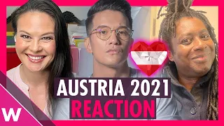 Austria Eurovision 2021 Reaction | Vincent Bueno "Amen"
