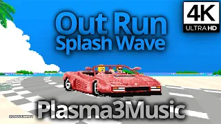 OutRun: SplashWave PixelWave SynthWave VideoRemix Wave