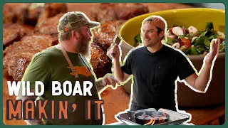 GRILLING WILD BOAR with Meateater’s Jesse Griffiths! | Makin' It! | Brad Leone