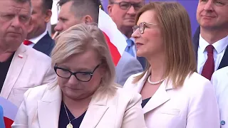 Konwencja PiS z udziałem Jarosława Kaczyńskiego - Kielce, 2 maja