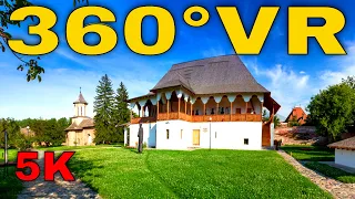 360° VR Printing Museum and Old Romanian Book Museum Targoviste Romania 5K 3D Virtual Reality HD 4K