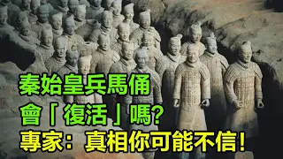 秦始皇兵馬俑會「復活」嗎？出土陶俑說明一切？專家：真相你可能不信！#秦始皇#兵馬俑#奇聞空間