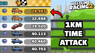 🤩1KM TIME ATTACK EVENT CHRONIC PAIN GAMEPLAY - HILL CLIMB RACING 2