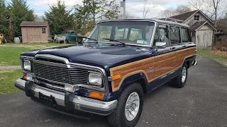 Beautiful 1983 Jeep Grand Wagoneer Limited For Sale~Fuel Injected 360