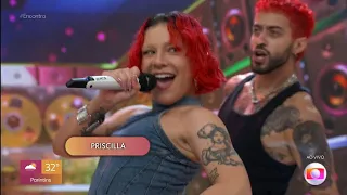 Priscilla canta "Quer Dançar" ao vivo no Encontro (17/11/2023)