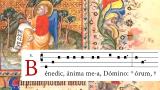 Psalm 102 (1-12) - tone 5 - Latin Gregorian Chant