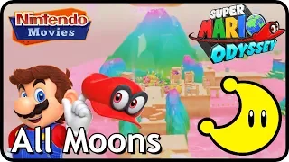 Super Mario Odyssey - Luncheon Kingdom - All Moons (in order with timestamps)