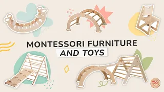 Montessori toddler furniture from Wood and Hearts