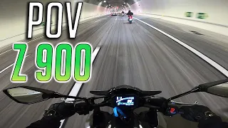 POV RIDE | KAWASAKI Z900 (A2) @canalmaquinamotors