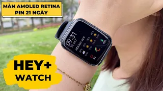 Review Heyplus Watch : Pin 21 Ngày , Màn Amoled Đẹp Ngang Apple Watch Series 7 Giá Chỉ Hơn 1 TRIỆU