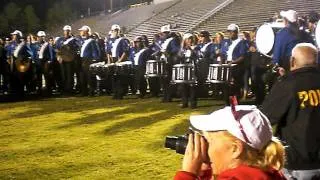 GA vs BHS Drum Lines 10/21/2011