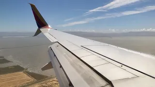 Southwest Boeing 737-700 | Firm Landing in Oakland (OAK)