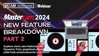 Mastercam 2024 New Feature Breakdown Part 2 | Webinar