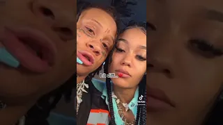 Trippie redd ex, coi leray is with blue  face 😞❤️❤️‍🔥