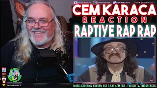 Cem Karaca Reaction - Raptiye Rap Rap - First Time Hearing - Requested