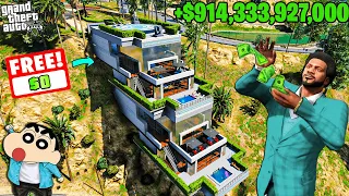 FRANKLIN TOUCH ANYTHING BECOME FREE ll EVERYTHING IS GOLD IN GTA5! Varunthegamer