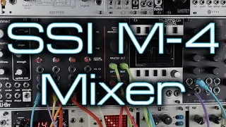 Strange Science Instruments M-4 Advanced Stereo Mixer ... and why you can't have enough VCAs!