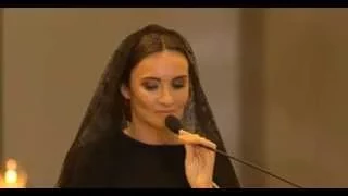 Dominika Kulczyk - przemówienie na pogrzebie ojca