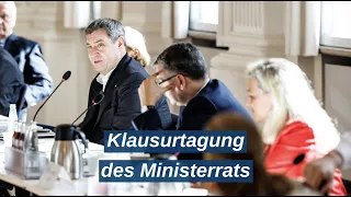 Kabinettsklausur zum Haushalt 2023 - Bayern