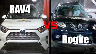2021 Toyota RAV4 vs Nissan X-Trail (Rogue) ► Crash Test [EURO NCAP]
