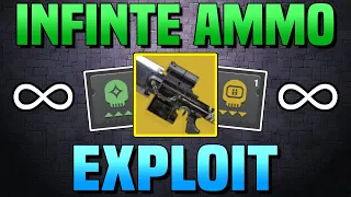 The BEST way to abuse the INFINITE AMMO EXPLOIT in Destiny 2