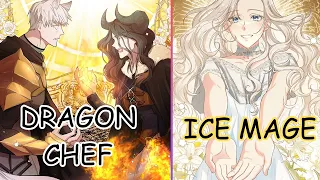 She was a Beautiful Ice Mage Who got Hunted by a Dragon Chef - Manhwa Recap