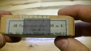 Немецкие патроны 9x19 Luger: разбоксинг