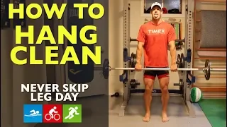 How To Master The Hang Clean (3x10) - Never Skip Leg Day