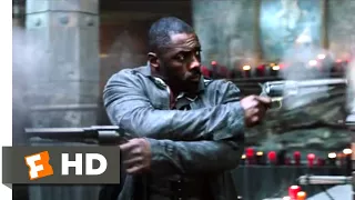 The Dark Tower (2017) - The Dixie Pig Shootout Scene (9/10) | Movieclips