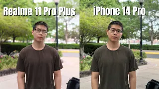 Realme 11 Pro Plus vs iPhone 14 Pro Camera Comparison